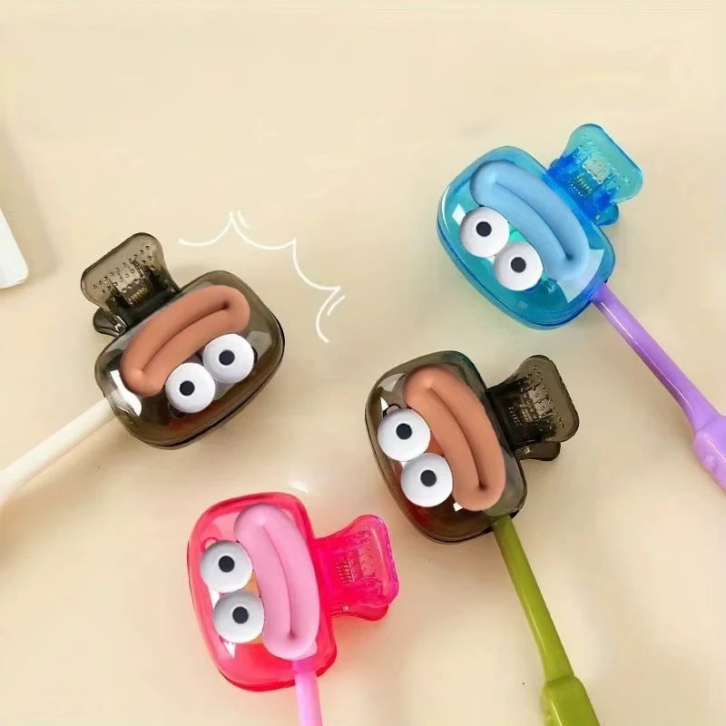 Travel Toothbrush Covers Portable Toothbrush Protector Coverings Clips Tooth Brush Storage Head Cover Cap for Bathroom Home