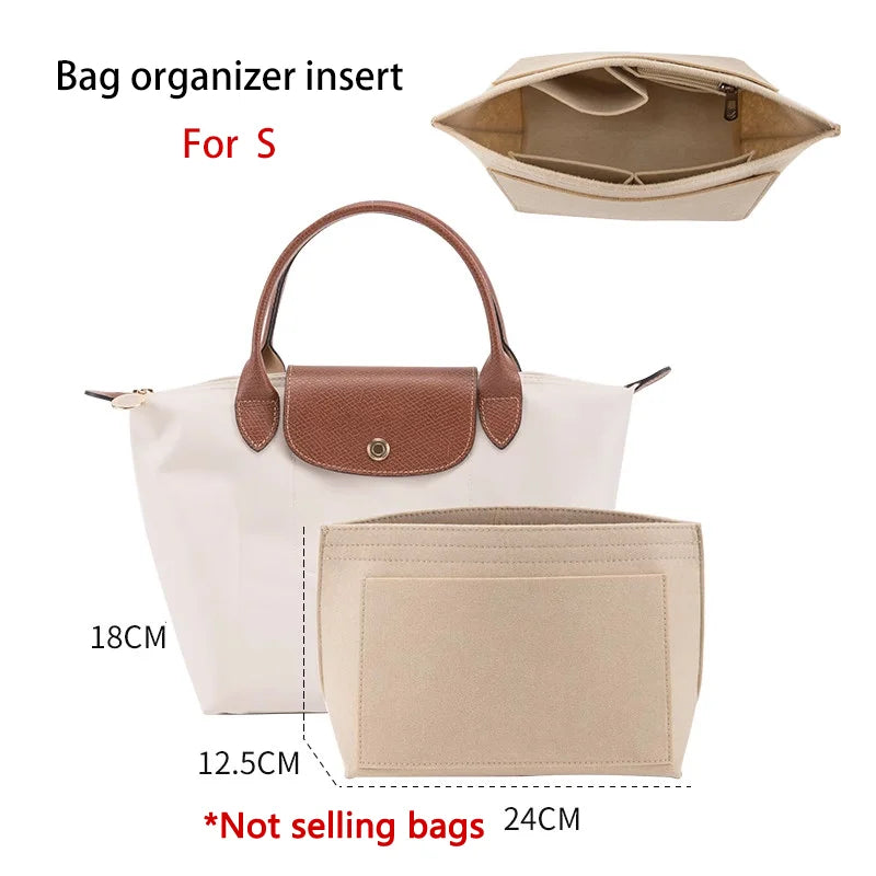 Bag Organizer Insert For Energy S Felt Durable Fashion Bag Support Storage Inner Modification Bag Accessories