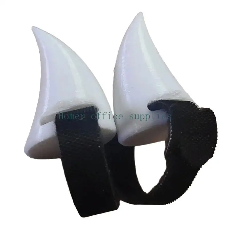 K43B Unique Gothics Demons Devil Ear Headsets Decoration For Halloween And Role Play