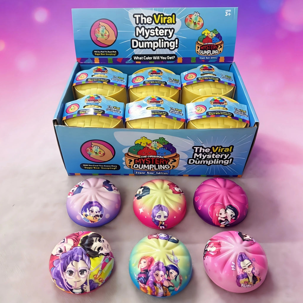 Anime Girl Lumi Mila Zoi Witch Hunter Dumpling Squishy Surprise Blind Box Baozi Squeeze Fidget Toy Ornaments PU Anti Stress Gift