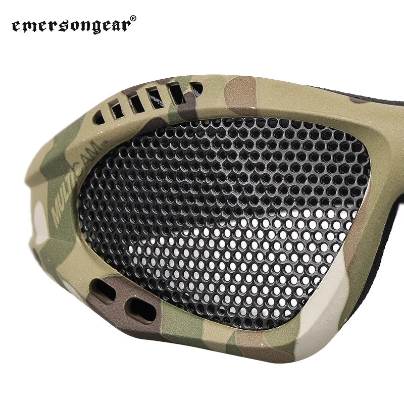 Emersongear Glass Protective Goggles Helmet Mesh Eye Protective Gear Outdoor Hunting Hiking Cycling Eyewear EM6480