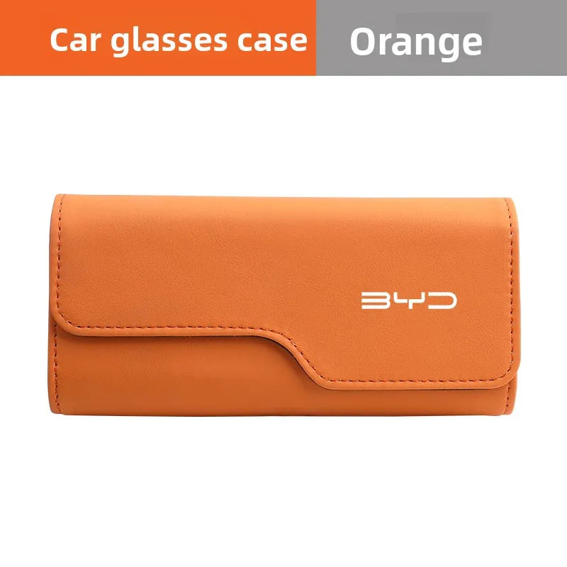 For BYD Qin L Song L Xia Seal Seagull Dolphin Destroyer 05 Sea Lion Car carried Glasses Clip Sunglasses Storage Box