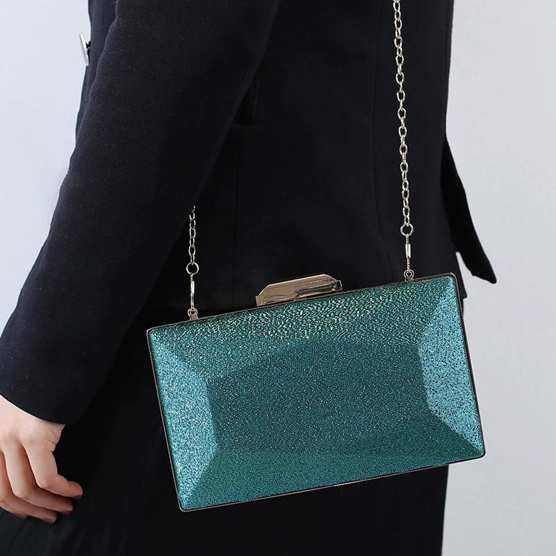Purple Handbags for Woman Brand Luxury Clutch Evening Wedding Party Crossbody Shoulder Bag and Small Messenger Purse Summer
