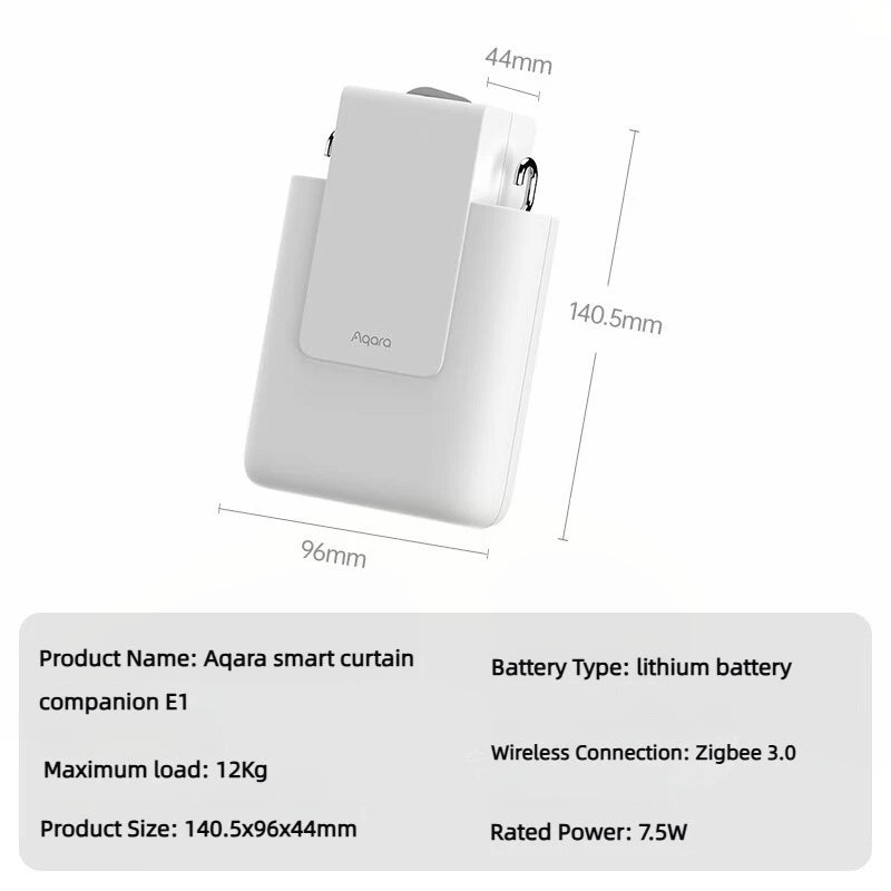 Aqara Smart Curtain Driver E1 Zigbee 3.0 Smart Home Automation Electric Curtain Motor Remote Control Need HUB Work With HomeKit
