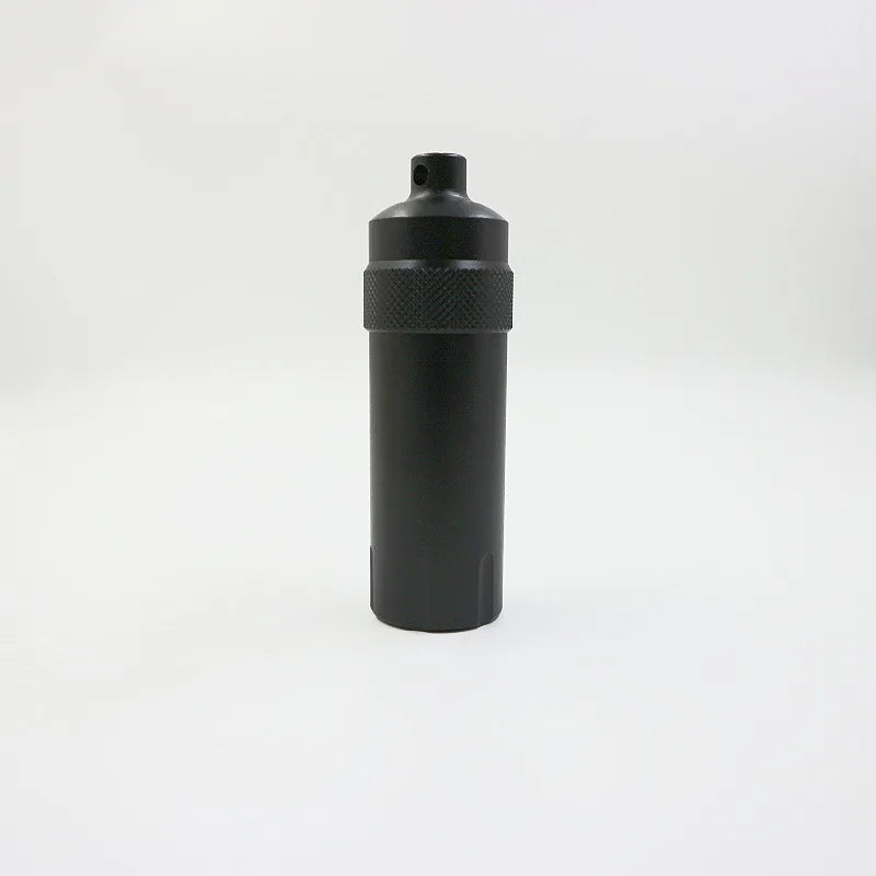 Waterproof Seal Bottle Aluminum EDC Survival Kit Capsule/Pill Airtight Case Outdoor Tools Seal Tank Storage Container