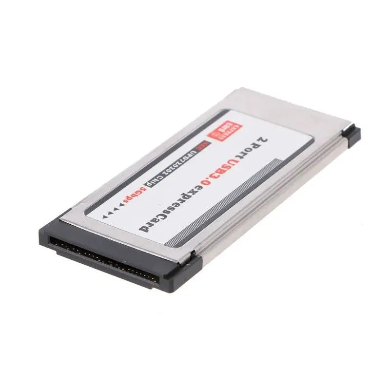 Pci-E Pci Express To Usb 3.0 2 Port 34 Mm Expresscard Card Converter Adapter-FS