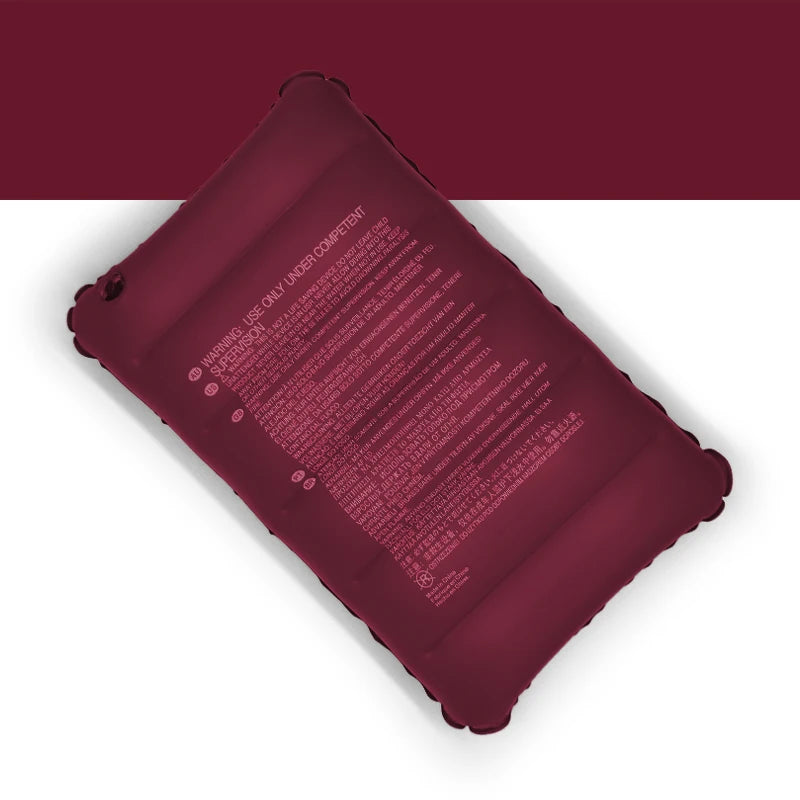 2020 Soft Backrest Pillow PVC Inflatable Body Rest Pillow Cushion Air Travel Office Home Back Relaxing Tool Recliner Cushion Pad