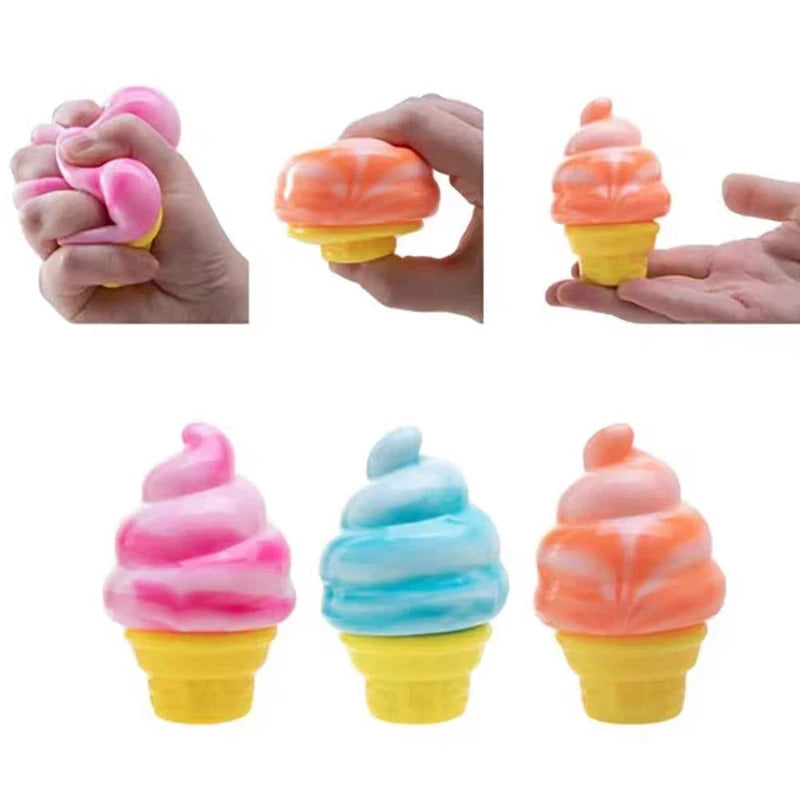 Needoh Nice-Sicle Stress Relief Squishy Cube Decompression Toys Sensory Fidget Cube Anti-Anxiety Squeeze Toy For Focus Gifts