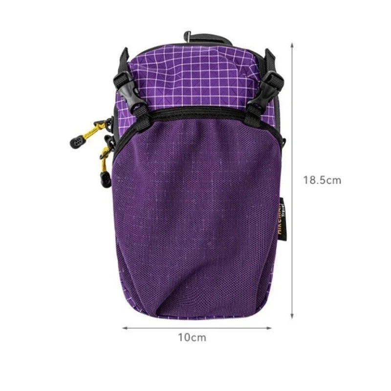 Outdoor Sports Waist Bag Mobile Phone Bag Tactical Hanging Pack for Backpack Expansion Shoulder Bags Lightweight Hiking Gear