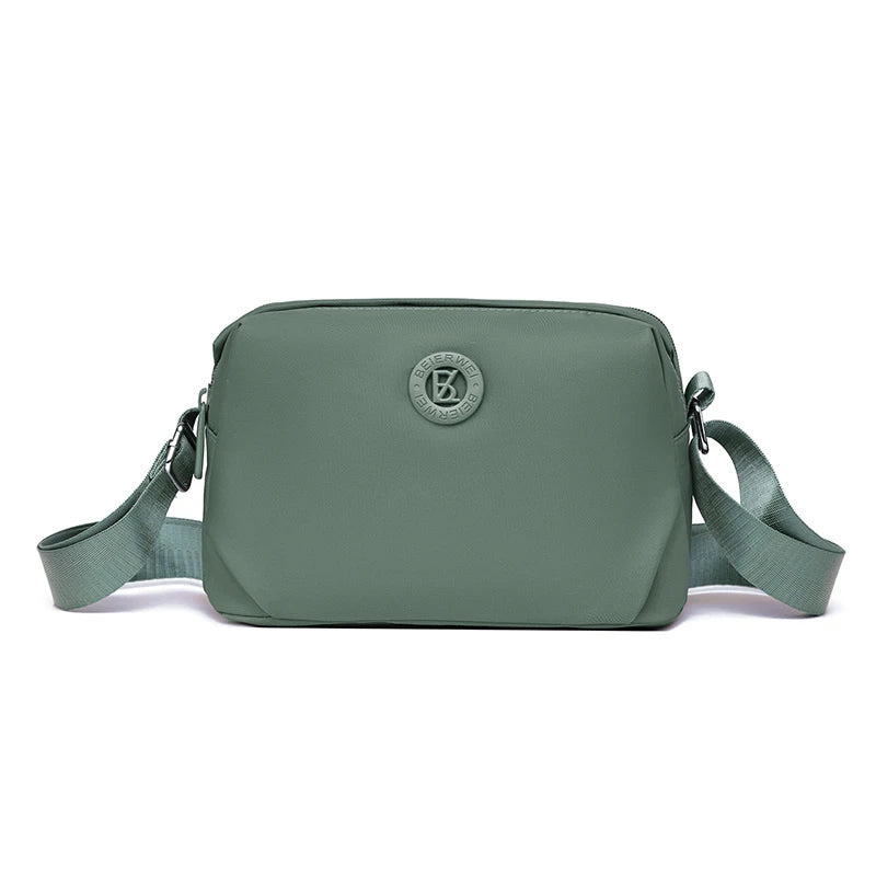 Crossbody Bag for Women Waterproof Nylon Multi Pocket Adjustable Strap Casual Daily Commute Travel Lightweight Outdoor Daily Use
