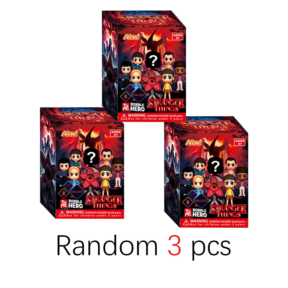 2026 Stranger ELEVEN Demogorgon DUSTIN Barb Steve Robin Toy Figure Pocket Things Model Toyschildren's toys ﻿