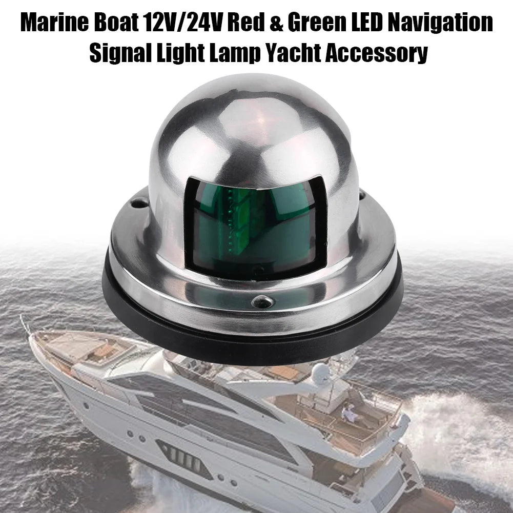 12V Boat Navigation Light Waterproof LED Signal Lamp For Marine Yacht