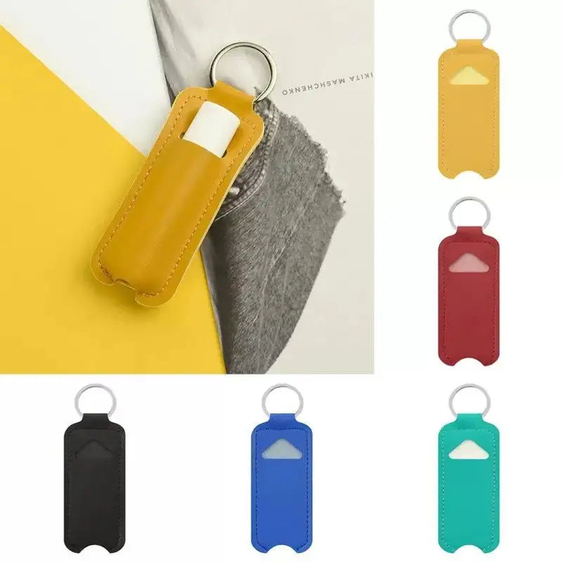 Sporty Lip Balm Keychain Holder Bag Ready for Travel and Adventure Ideal for Lipstick and Chapstick