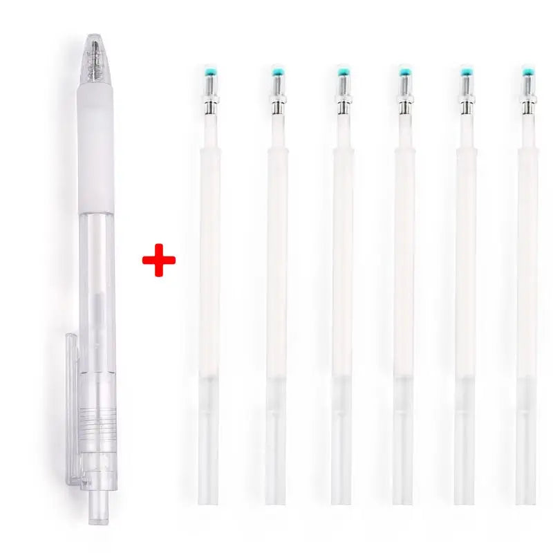 1 Set Dispensing Pen Dotting Pen for DIY Hand Work Quick Drying  Solid Color Glue Stick High Viscosity Glue School Suppliers