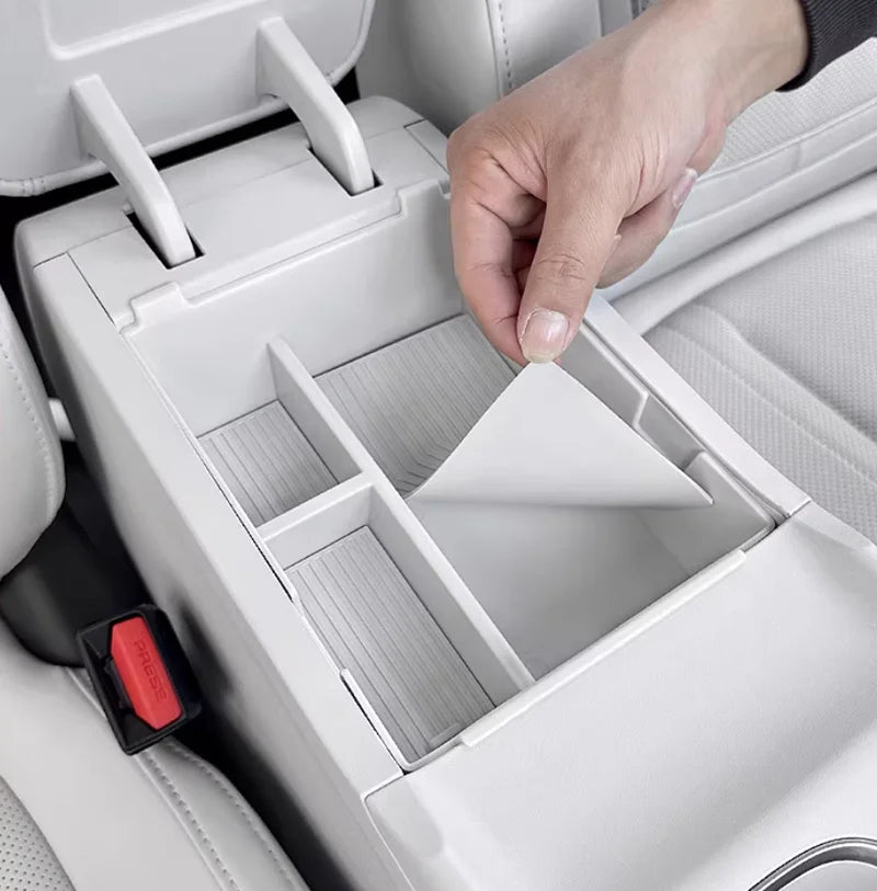 For Geely EX2 Proton eMas 5 Geely Geome Car Armrest Storage Box Center Console Organizer Center Console Interior Accessories