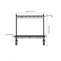New Lighweight Camping Storage Shelf Aluminum Alloy Detachable Organizer Rack Table Lantern Stand Tableware Organizer Supplies