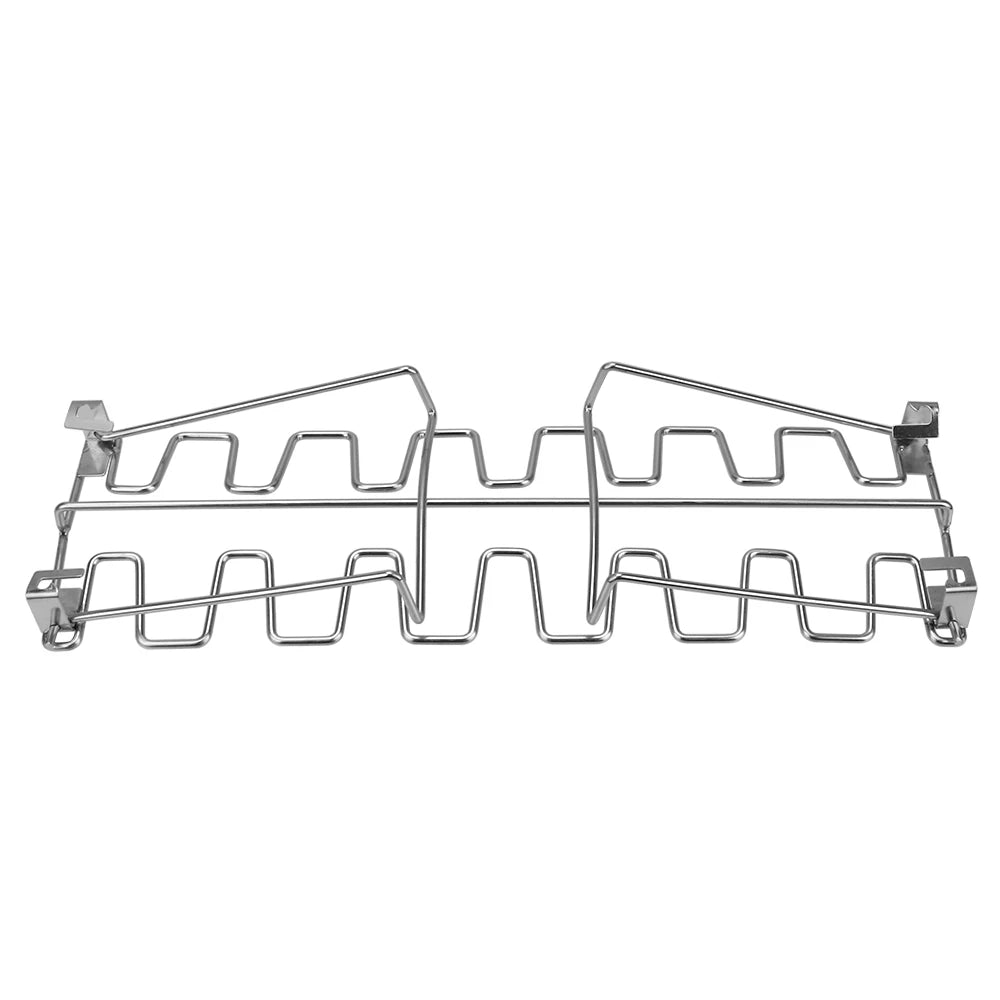 Non-Stick Stainless Steel Grilling BBQ Roast Rack Roast Chicken Leg Rack
