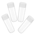 4Pcs Transparent Toothbrush Head Cover Travel Storage Case Portable Electric Brush Head Holder Compact Lightweight Clean