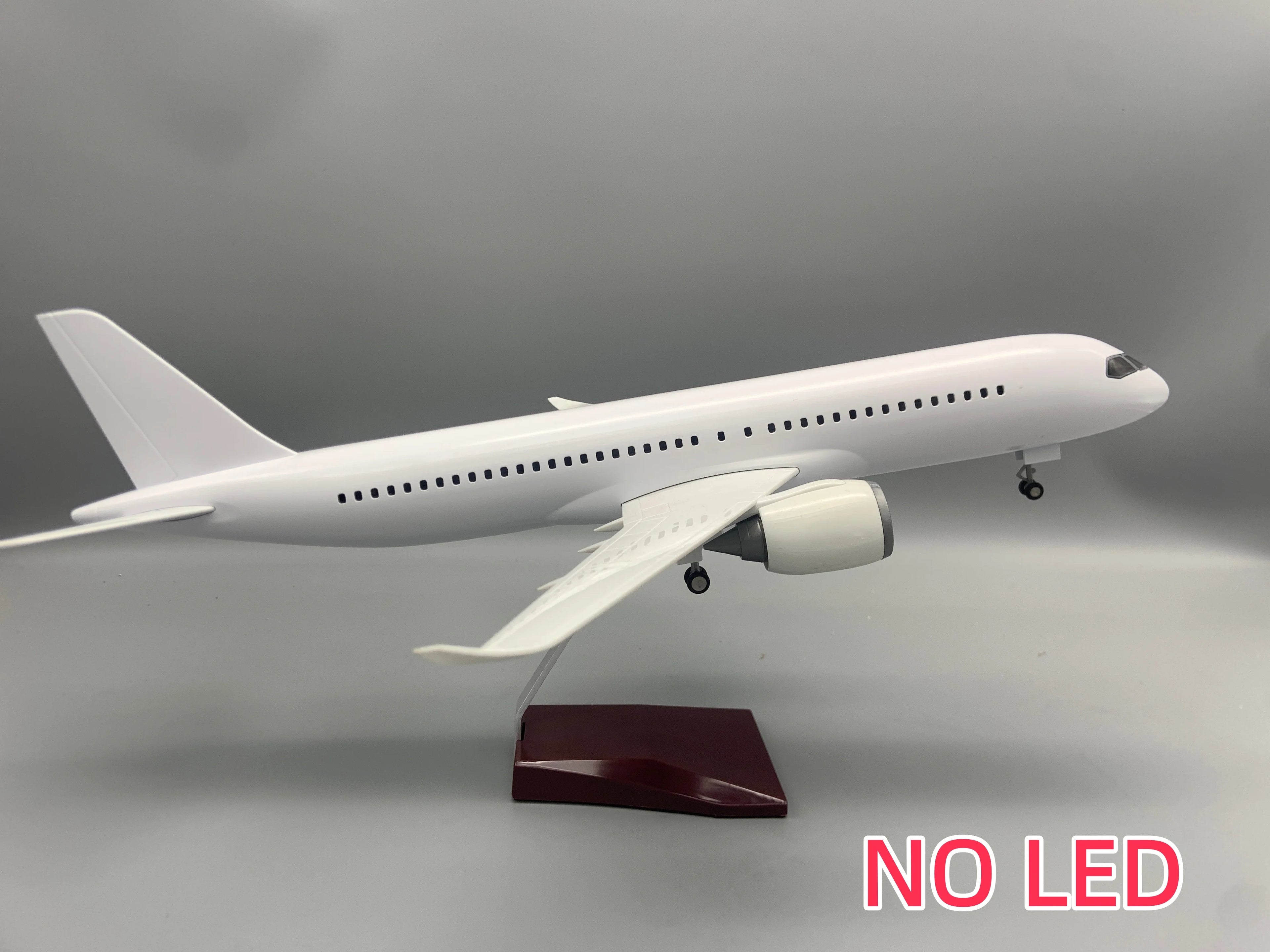 47CM Blank White DIY Airplane Model Kit for Handcraft & Collection B747/777/787/737/AN225/A330/320/C919 Unassembled Plane