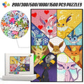 Pokemon 1000 Pieces Puzzle Jigsaw Puzzles for Adults Kids Educational Toys Brain Teaser Montessori Board Games Family Fun Gift