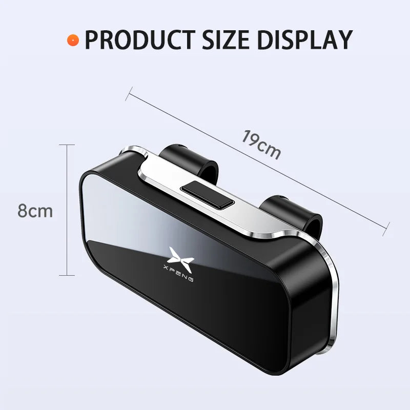 For XPENG G6 P7 G9 MONA M03 G3 P5 2024 2025 Car Interior Accessories Car Visor Sunglasses Glasses Case Glasses Holder Clip Box