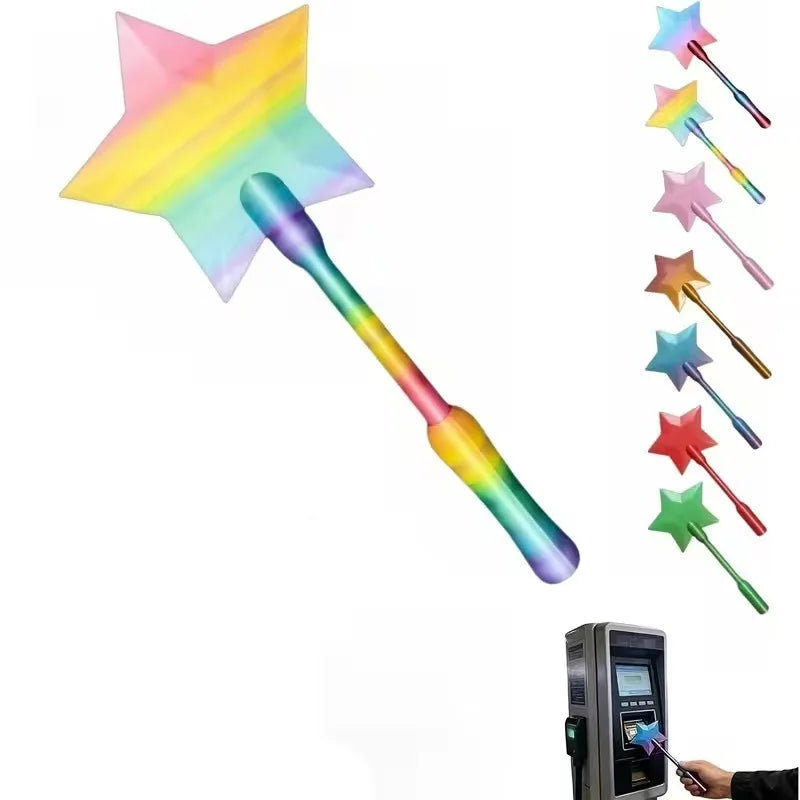 1Set Credit Card Wand, Tap to Pay Wand, Star Wand Tap to Pay, Contactless Payment Card Holder, Tap-To-Pay Credit Card Wand