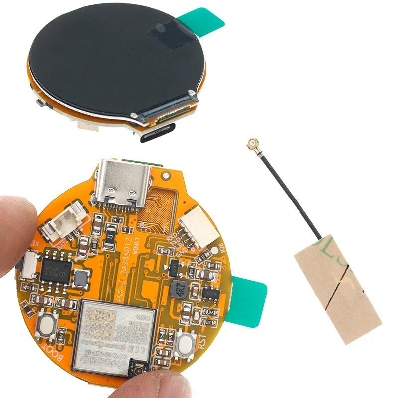 1.28inch TypeC ESP32 ESP32-C3 IPS Round Display ESP32-2424S012 Capacitive Touchscreen 240x240 TFT LCD Module GC9A01 Touch Screen