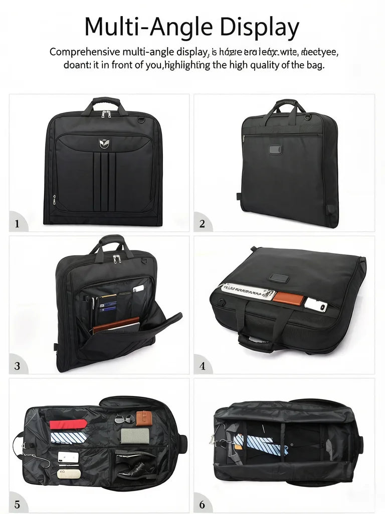 Large-Capacity Business Travel Bag, Suit Storage Bag, Oxford Cloth Handbag Storage Bag