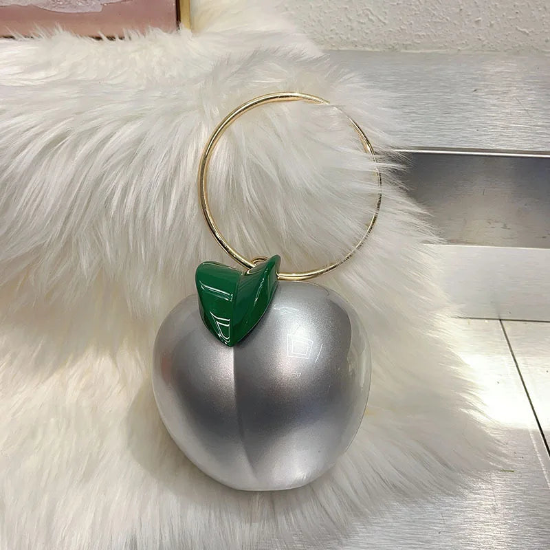 Funny Peach Shaped Purses and Handbags for Women Kawaii Girls Shoulder Bag Small Crossbody Bag Cute Female Clutch Leather