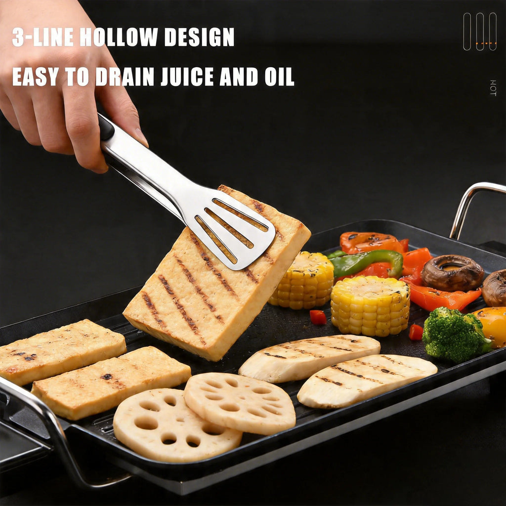 Multi-style stainless steel kitchen food tongs bread baking utensils cooking appliances, barbecue accessories, grill accessories