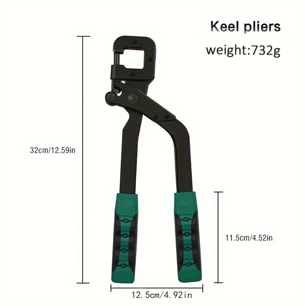 1pc keel pliers light steel keel rivet-free pliers one-handed professional ceiling drilling pliers multi-functional special tool