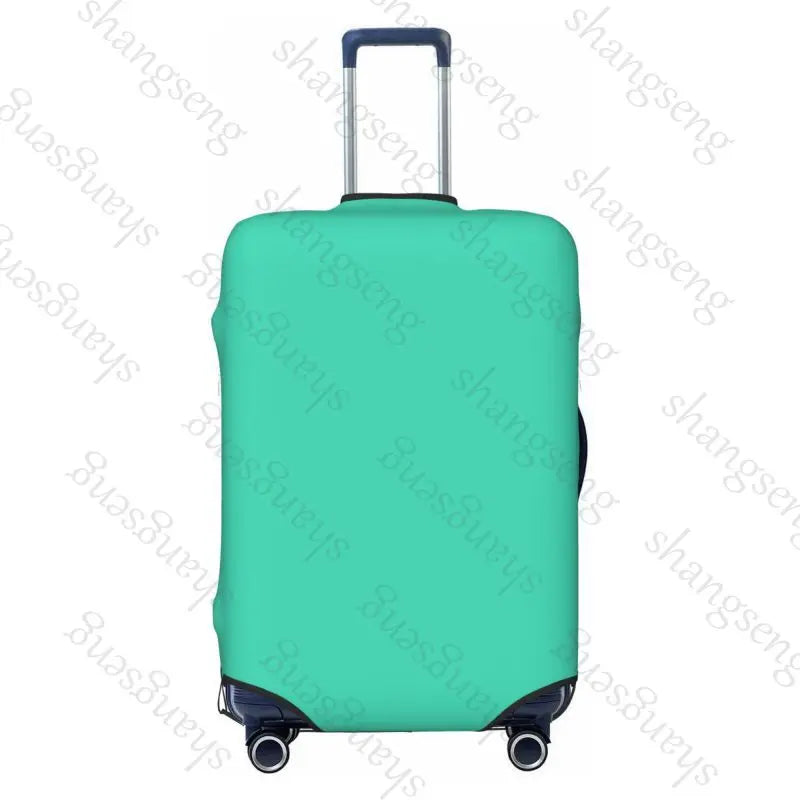 Solid color printing DIY Travel Luggage Cover Elastic Suitcase Trolley Protector dust cover Suitcase Case For 18-32" Luggage