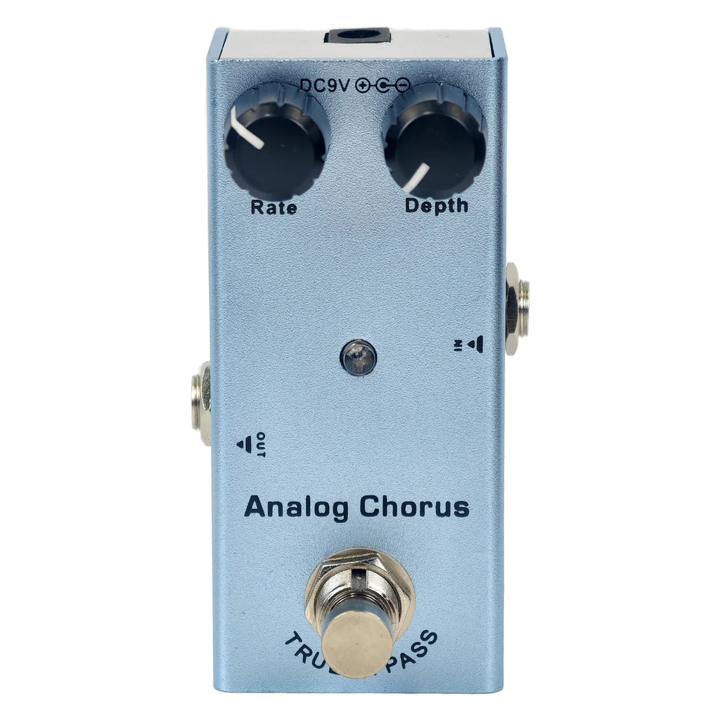 Electric Guitar Pedal: Overdrive/Distortion/Chorus/Delay/Tremolo/Analog Delay, True Bypass