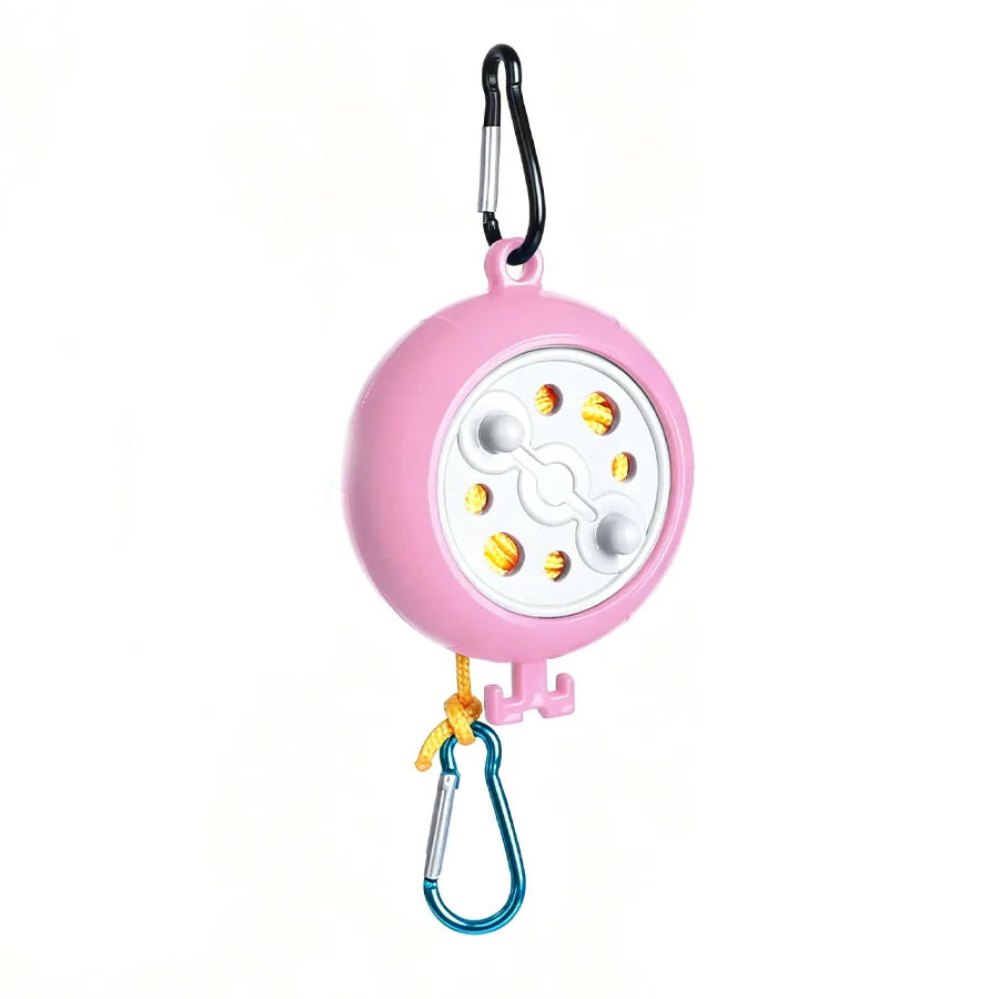 Portable Travel Clothesline, Windproof & Non-Slip Retractable Clothes Line, Punch-Free Invisible Drying Rope for Hotel