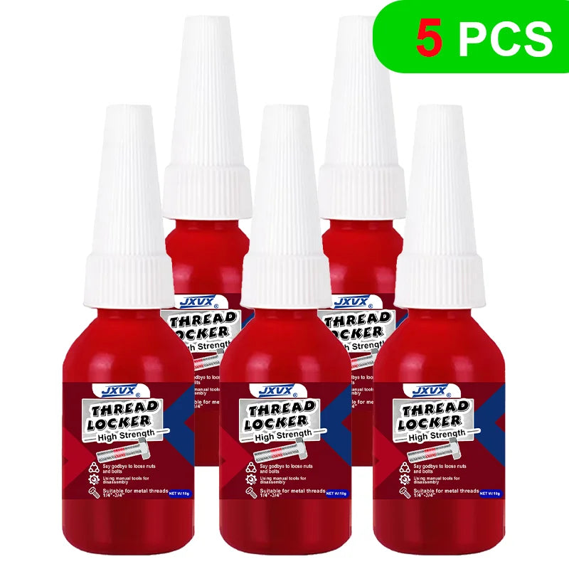 10g Mini Anaerobic Screw Adhesive - Removable Threadlocker - Ultra-High-Temperature, Shock-Resistant, Non-Slip Glue