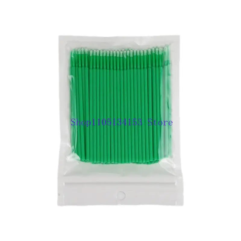 kl23 Portable Paint Micro Brush Tips Auto Head Mini Car Applicator 100pcs