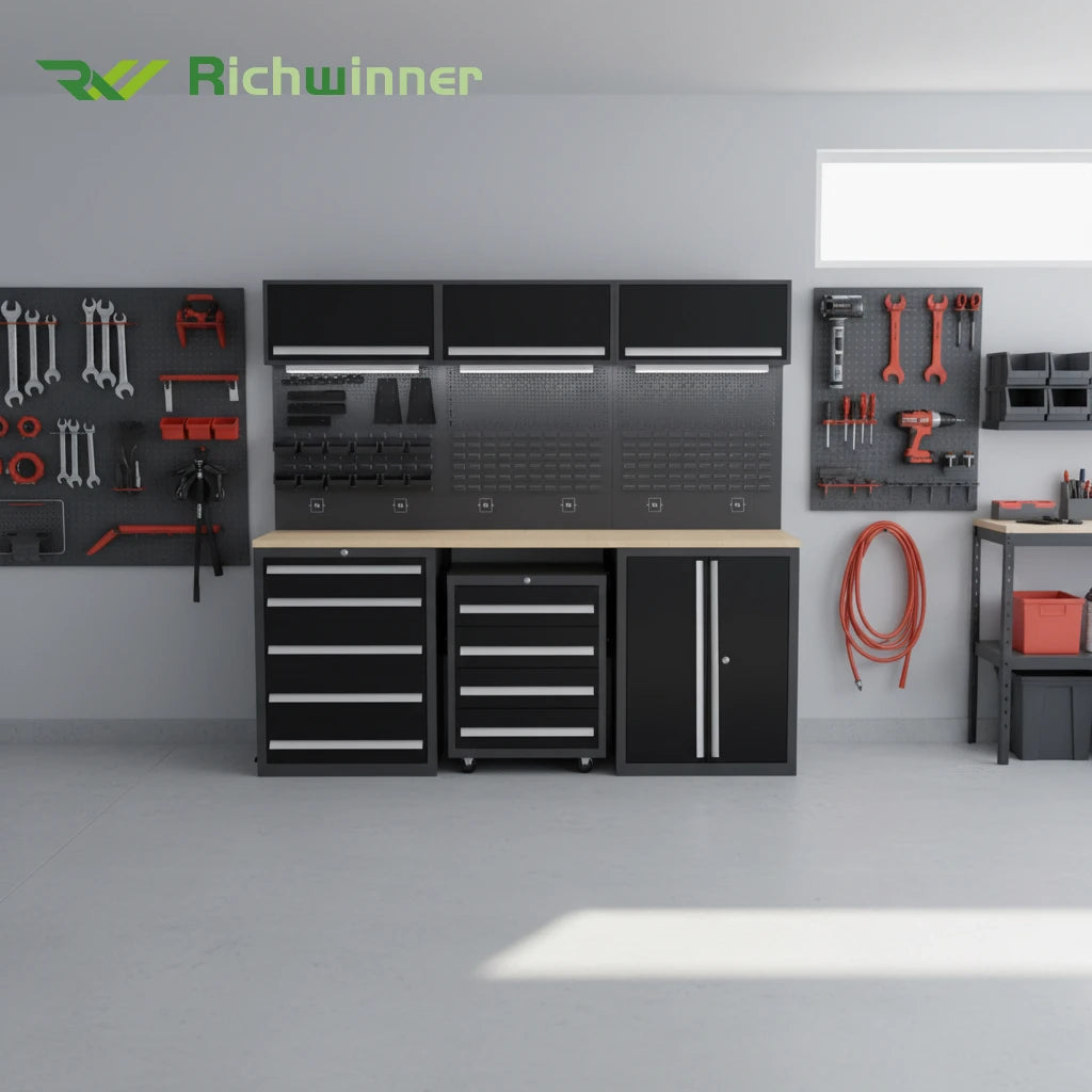 Heavy-duty High-grade Factory Wall Cabinet Durable Steel Construction for Garage Workshop and Equipment Organization Unit Pro