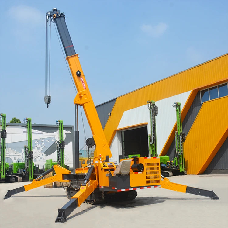 Electric Mini Spider Crane 3 Ton For Indoor Construction Material Lifting Warehouse Factory Use Remote Control Customized sale