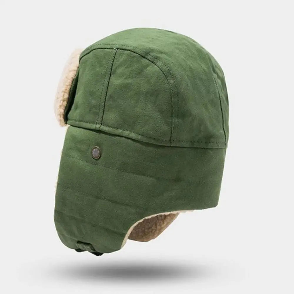 Casual Windproof Winter Bomber Hats Thickened Warm Accessories Warm Snow Cap Ear Protection Winter Ski Caps for Men Women