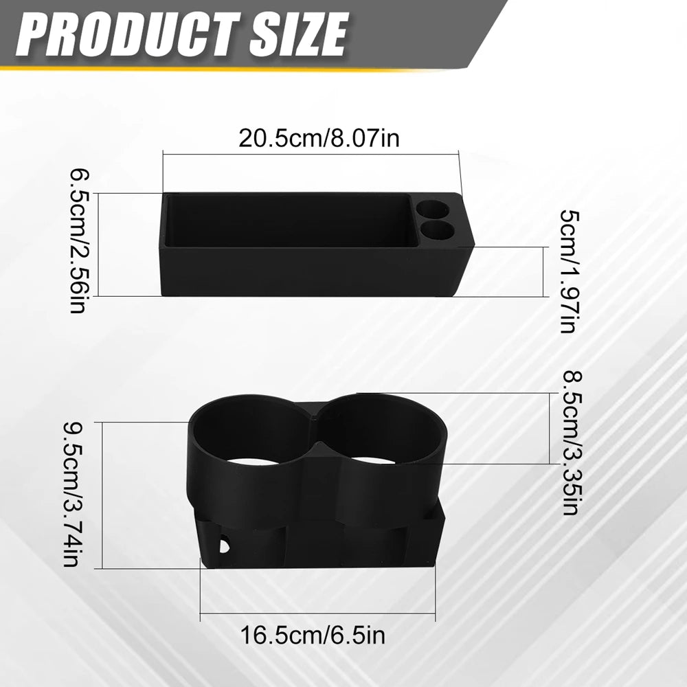 Car Beverage Cup Holder Key Storage Box For BMW Z3 Center Console Tray With Cup Holder