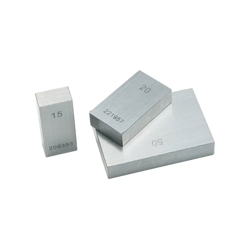 SHANHR Block Gauge 0 Grade Spection Block Gauge Measurement Caliper Tool Steel Square Gage Measure Vernier Caliper, Micrometer