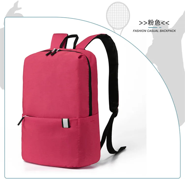 Leisure Travel Backpack Single Shoulder/hand-Held/double Shoulder Bag Waterproof Material Lightweight Student Backpack Unisex
