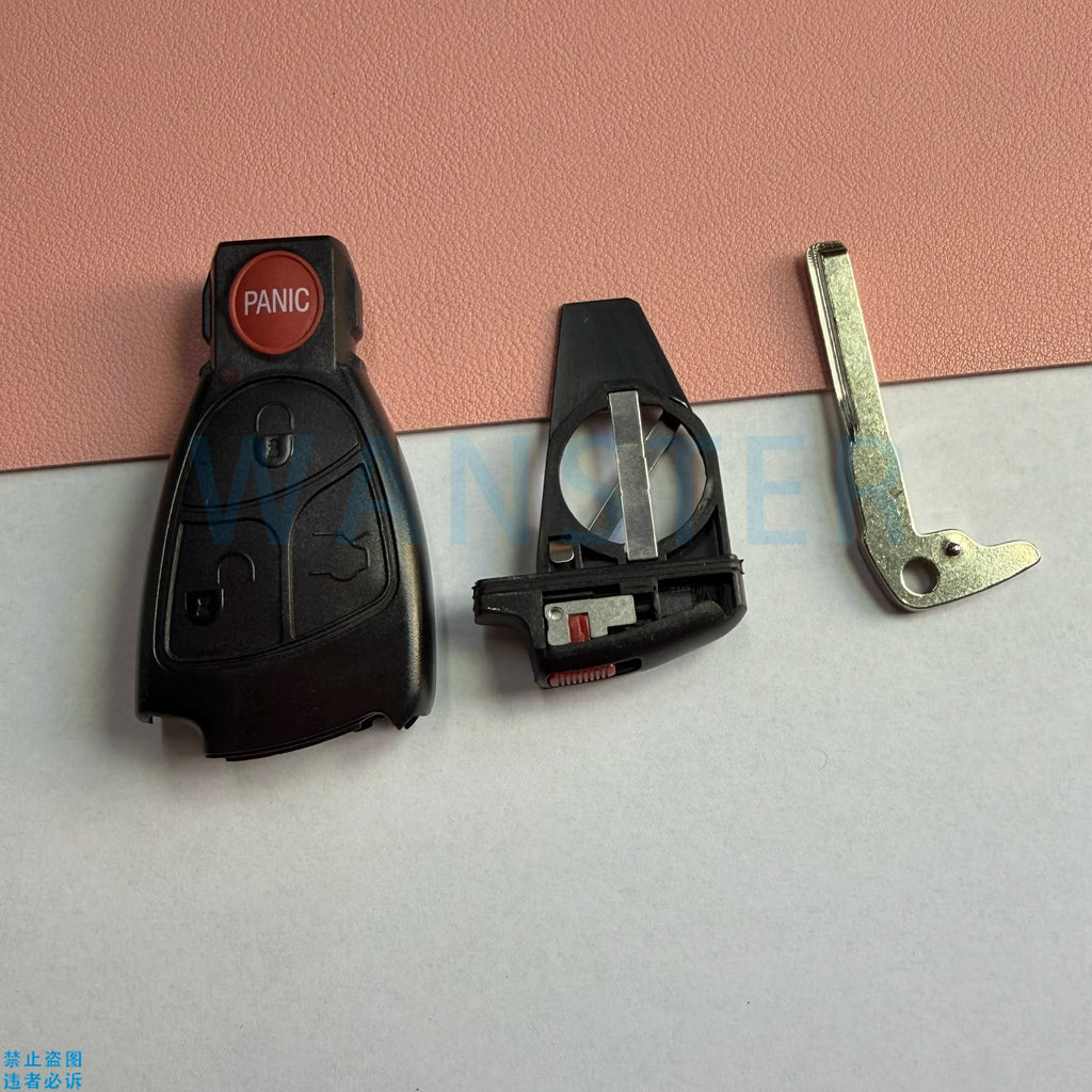 2 3 4 Buttons Car Key Fob Shell Case Housing for Mercedes Benz B C E ML S CLK Class CL MB W204 W203 W211 W208 1996 2004 2005