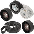 Well 38382 Drive Belt Tensioner Pulley Kit For Dodge Ram 1500 2500 3500 Years 2003-2008-Includes 53032130AA 53032130AC 38058