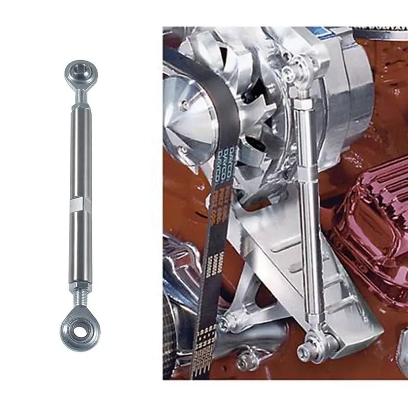 AEF2-5 1/2Inch Adjustable Tensioning Rod Heim Joint Alternator Bracket For Sbc Bbc 350 454