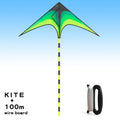 Adult-sized Large Triangular-winged Kite. Easy to Fly. Large Super-large Triangular-winged Kite. Equipped with a 6-meter-long Ta