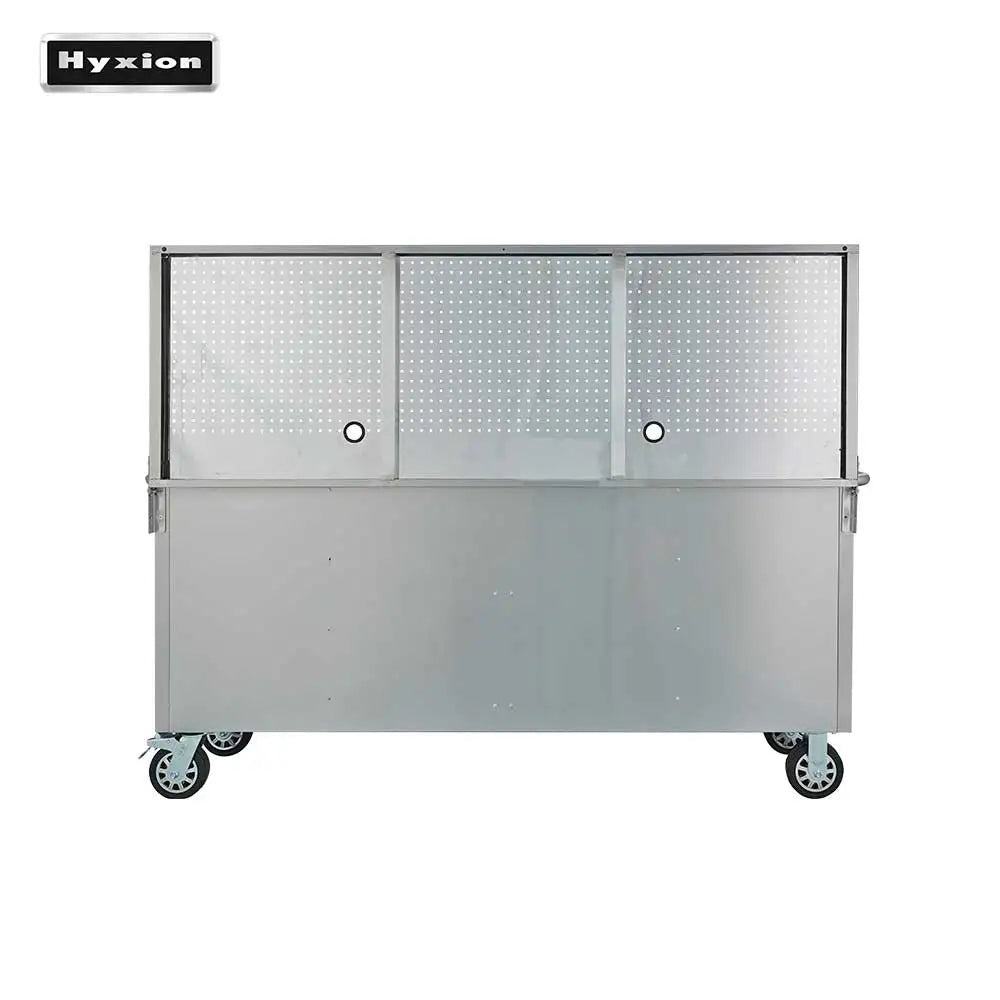 Cabinet Drawer Steel Storage Garage Workshop 72 Inch 15 Drawers Metal Storage Cart Machine Cabinet