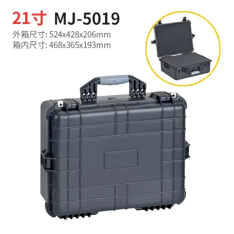Photographic Equipment Trolley Case Tool Box Organizer Box SLR Camera Lens Suitcase Tools Shockproof Briefcase Storage Box