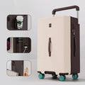 20"24"26 Inch Wide Tie Rod Travel Suitcase Multifunctional Luggage Large Capacity Rolling Luggage Bag Trolley Case With Wheels