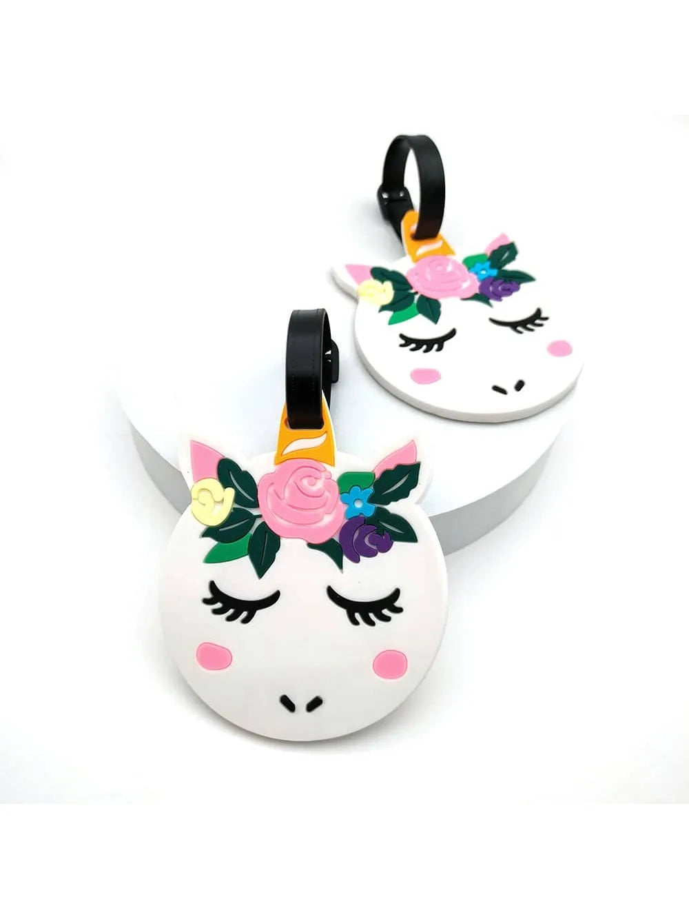 1PCS Cute Small Animal Luggage Tag Airport Tag Check in Loss Prevention Hanging Tag Essential for Business Travel
